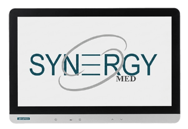 SynergyMed medical-grade clinical monitor